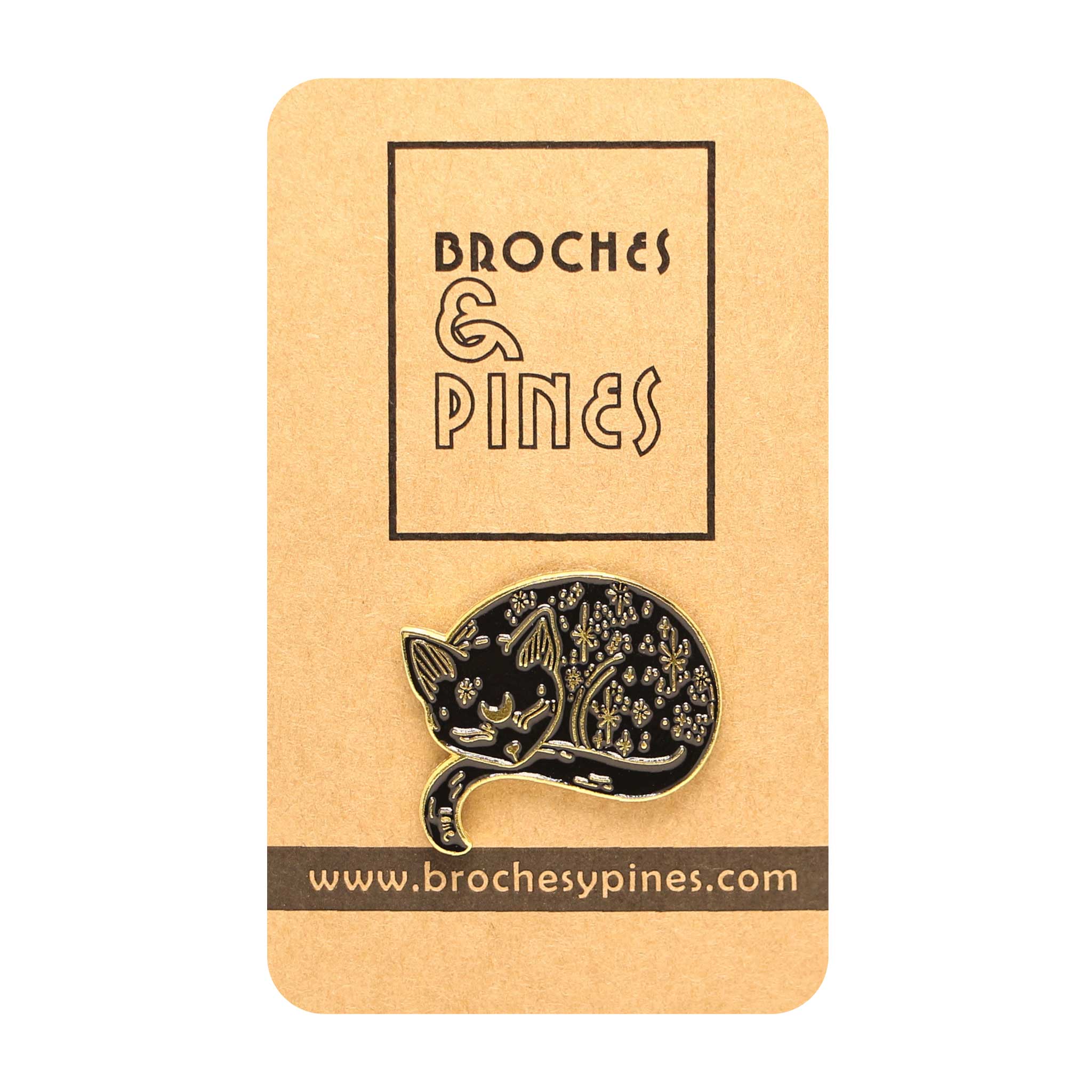 Pin "Gato Luna" - Love - Animales – Broches y Pines