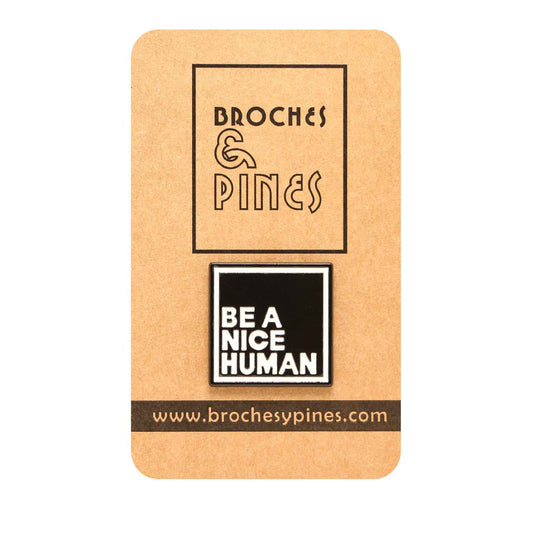 Pin "Be A Nice Human" - Frases