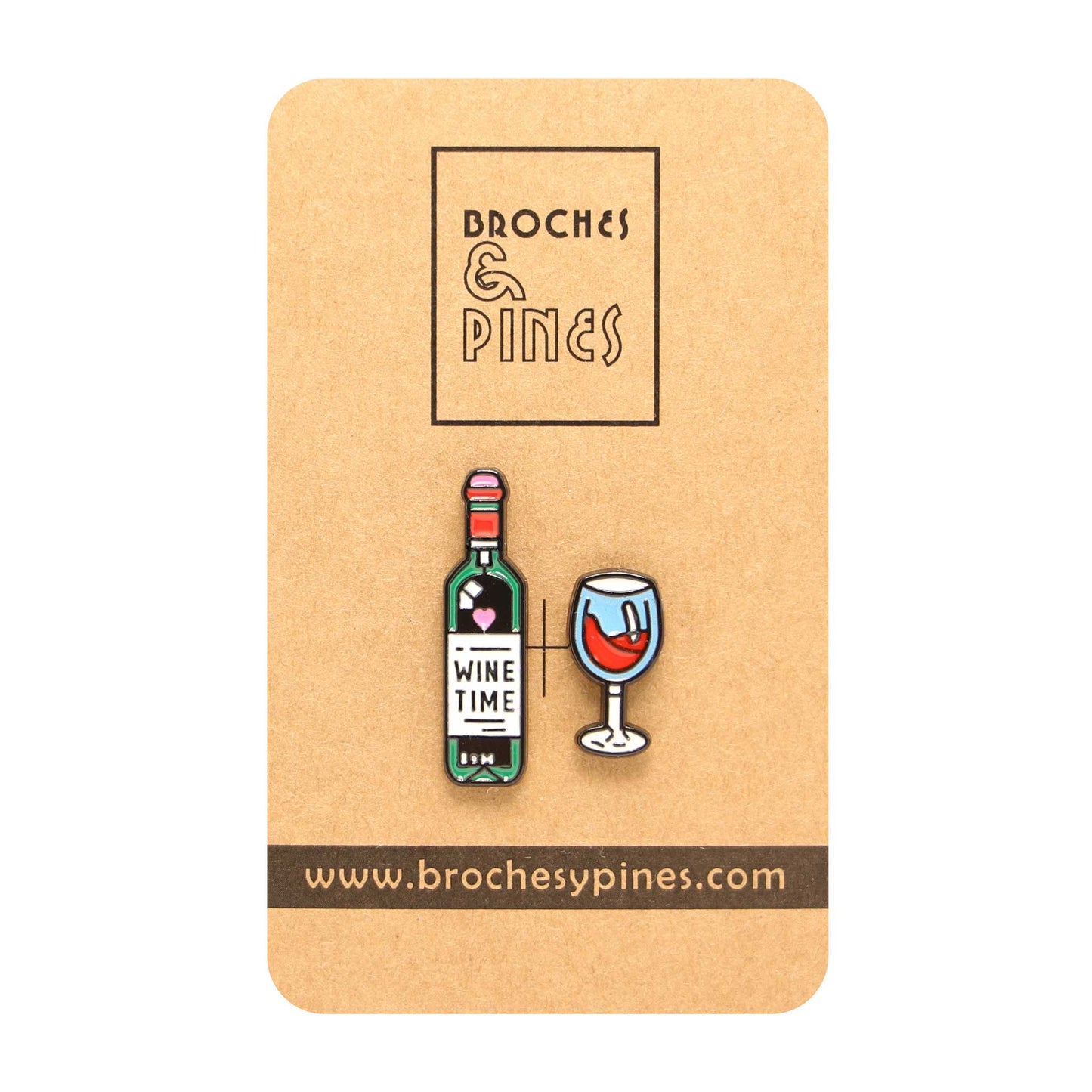 Pin - Pack Botella de Vino y Copa - Otros