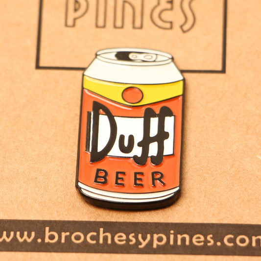 Pin Cerveza Duff - Los Simpsons