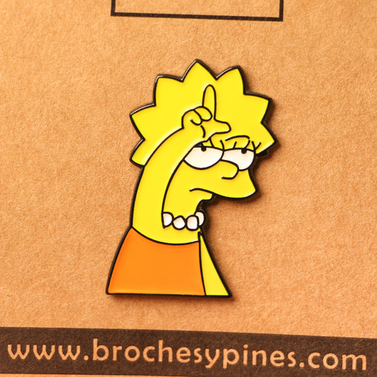 Pin Loser Lisa Simpson - Los Simpsons