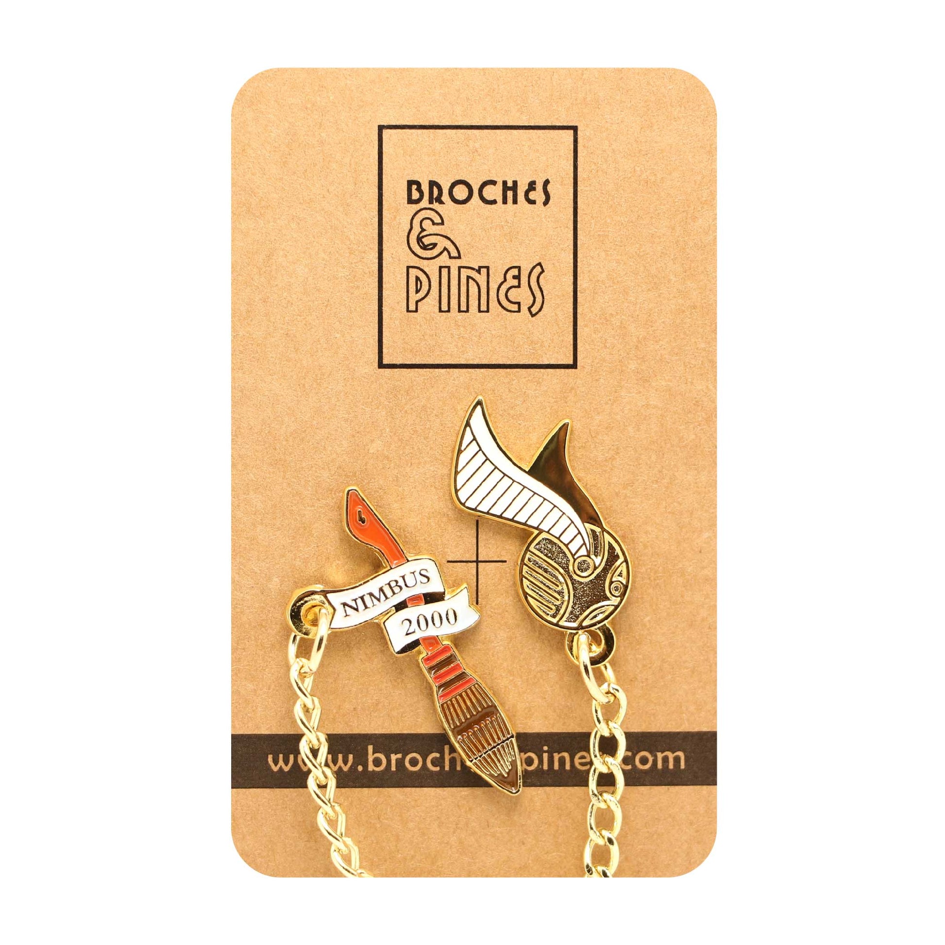 Pin Snitch Dorada - Harry Potter