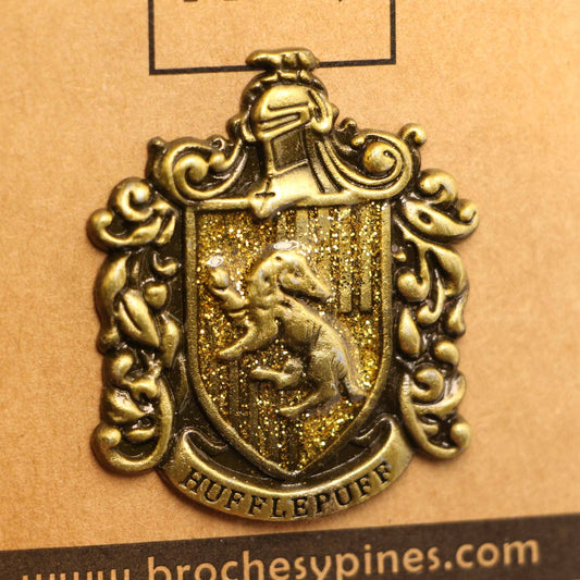 Pin "Escudo de Hufflepuff" - Harry Potter