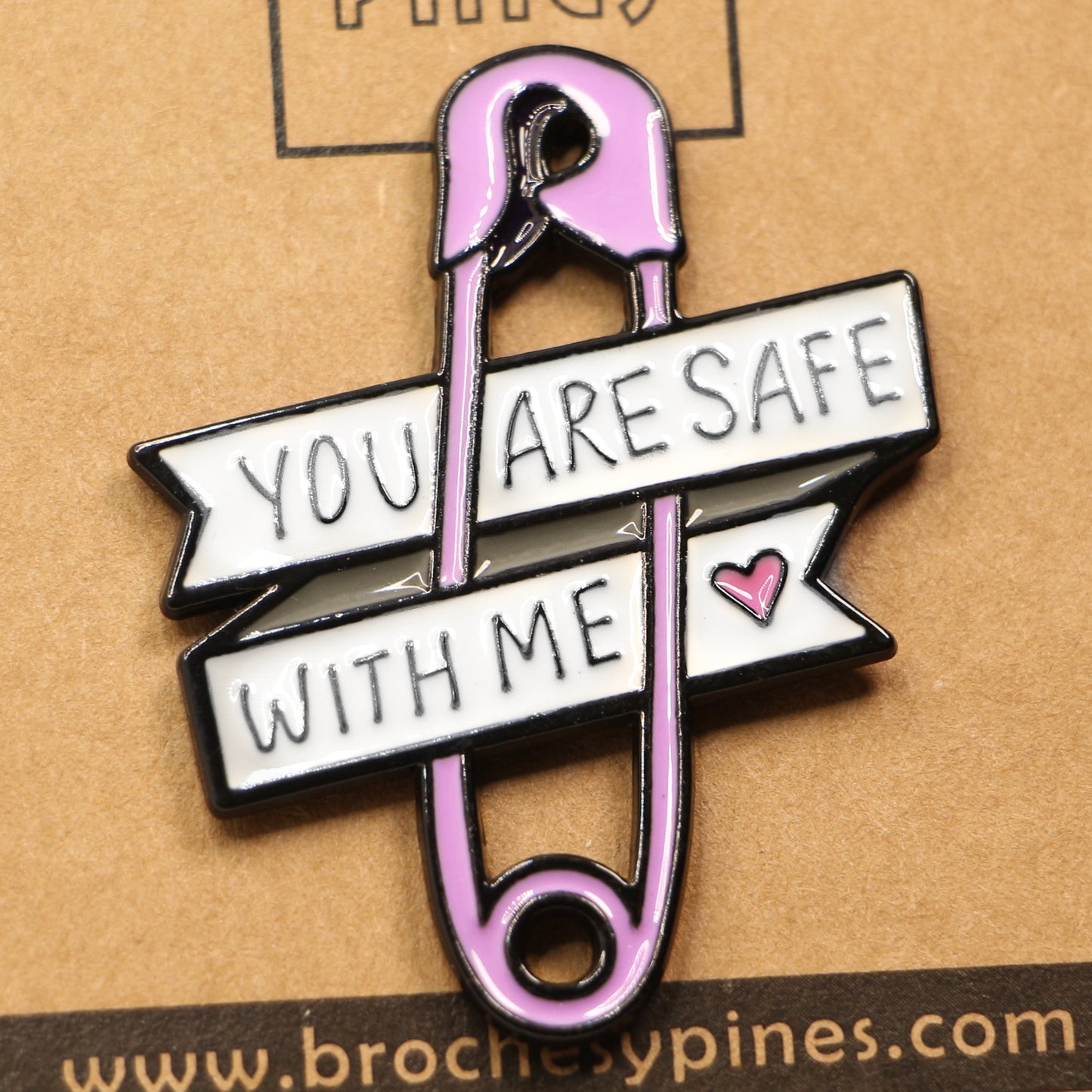 Pin "You Are Safe With Me" - Frases
