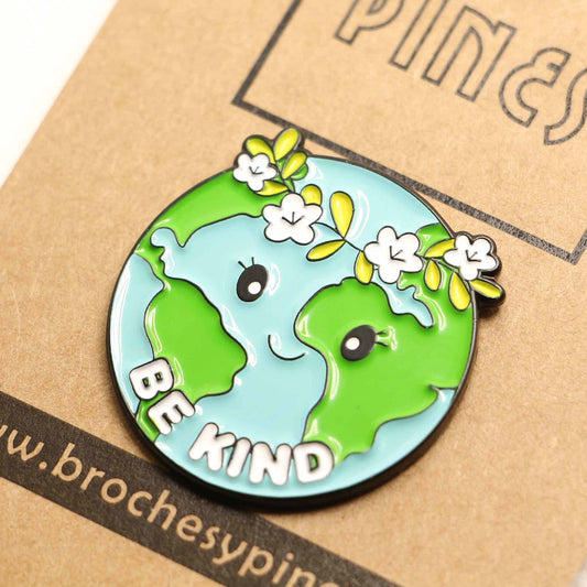 Pin "Be Kind" - Cuidado del Medioambiente